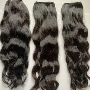 Raw Cambodian natural hair natural pattern